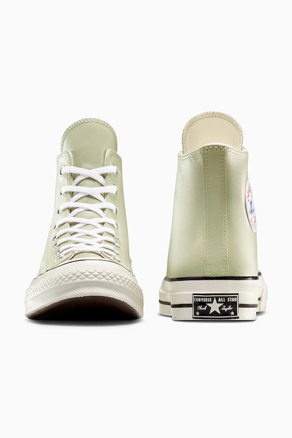 Scarpe Converse scarpe da ginnastica in pelle Chuck 70 A10549C verde