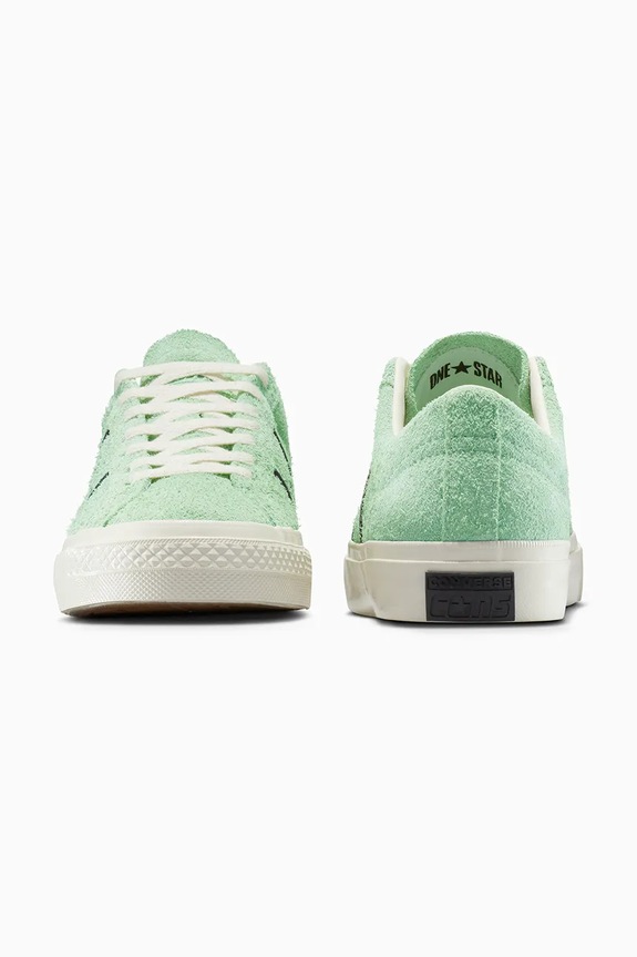 Obuća Tenisice od brušene kože Converse One Star Academy Pro A10578C zelena