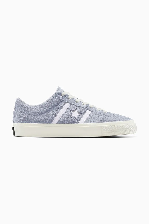 Semišové tenisky Converse One Star Academy Pro plochá modrá A10580C