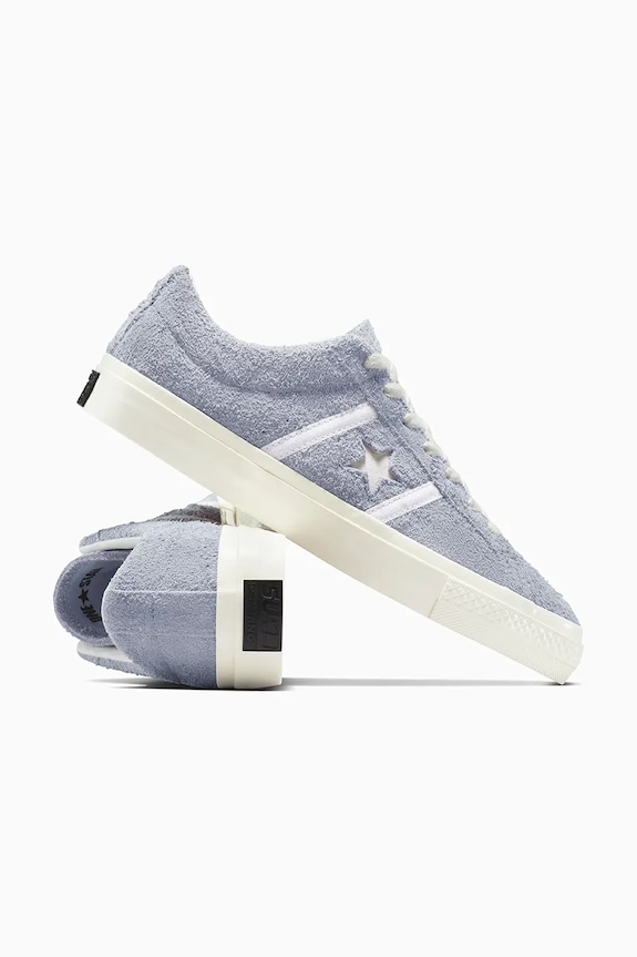 Semišové tenisky Converse One Star Academy Pro modrá A10580C