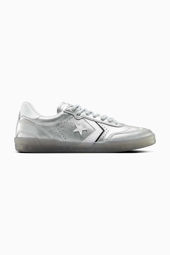 Converse sneakers in pelle Louie Lopez Pro 2 flat argento A10594C