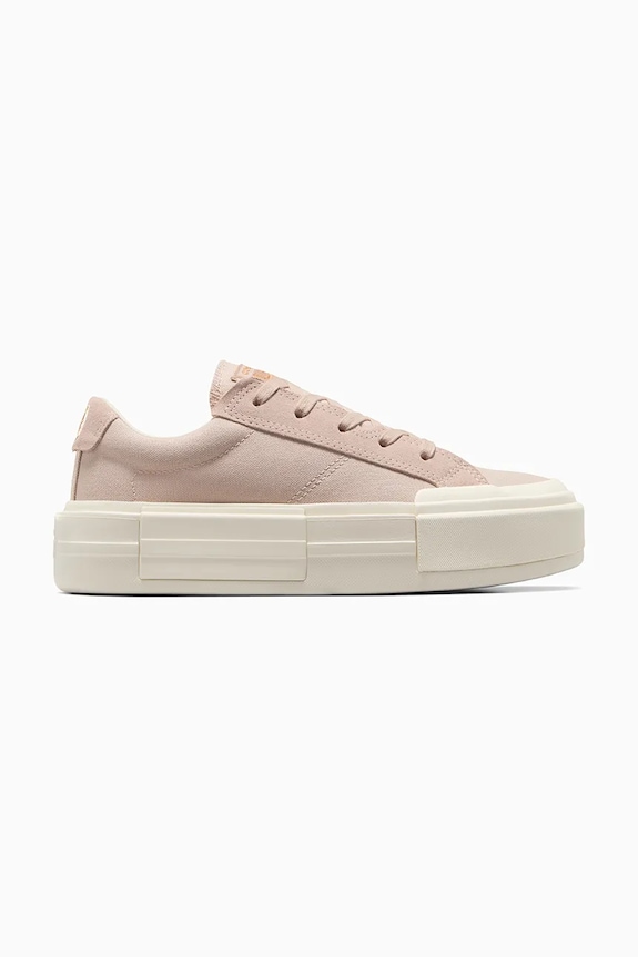 Πάνινα παπούτσια Converse Chuck Taylor All Star Cruise πλατφόρμα μπεζ A10651C