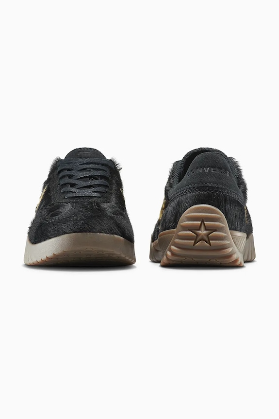 Boty Kožené tenisky Converse Run Star Trainer A12761C černá