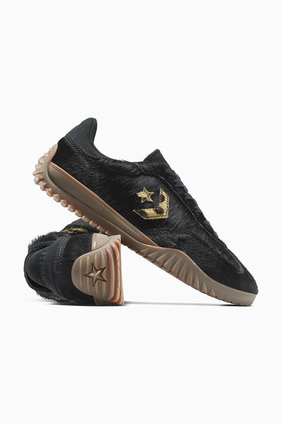 Kožené tenisky Converse Run Star Trainer černá A12761C