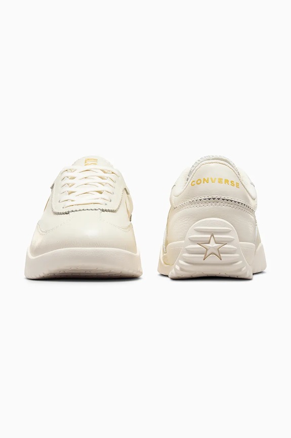 Încălțăminte Converse sneakers din piele Run Star Trainer A12778C alb