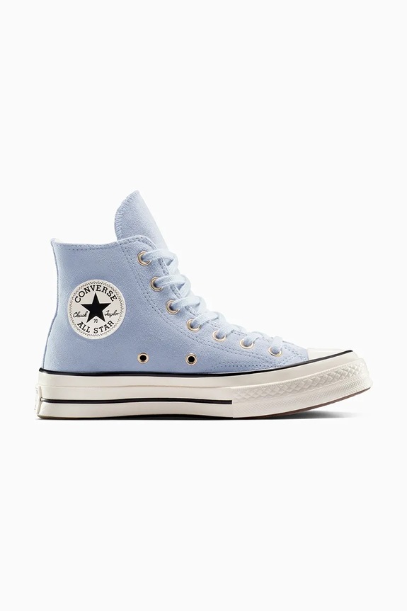 Converse trampki zamszowe Chuck 70 tekstylny niebieski A13828C