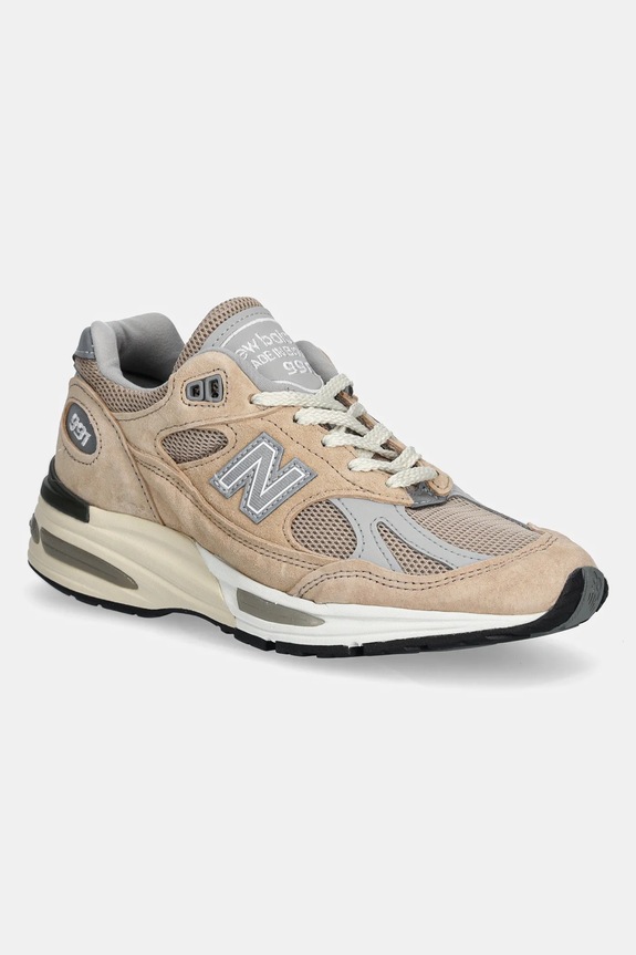 New Balance scarpe Made in UK tessile beige U991BE2