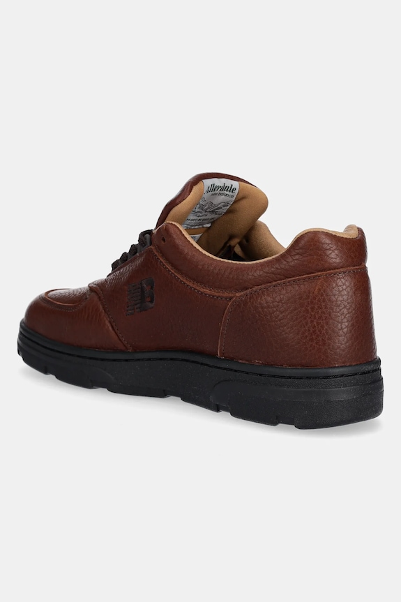 Obuwie New Balance sneakersy skórzane UADWBRN Allerdale Made in UK UADWBRN brązowy