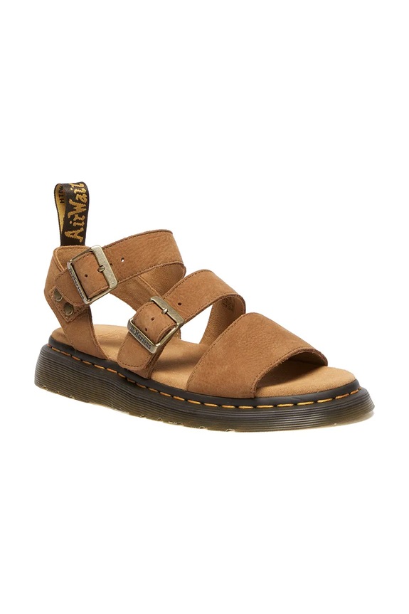 Sandale od nubuk kože Dr. Martens Gryphon DM40625200