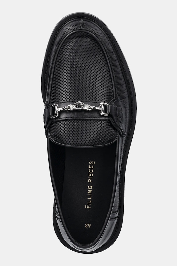 Mokasíny Filling Pieces Loafer Aten černá 44226591861