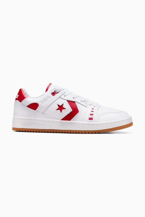 Kožne tenisice Converse As-1 Pro ravni bijela A10573C