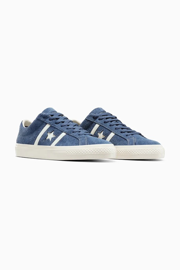 Tenisice od brušene kože Converse One Star Academy Pro A10579C mornarsko plava SS25