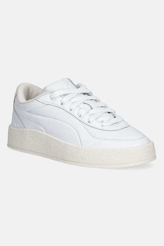 Puma sneakersy skórzane CA Luxe płaska biały 400828