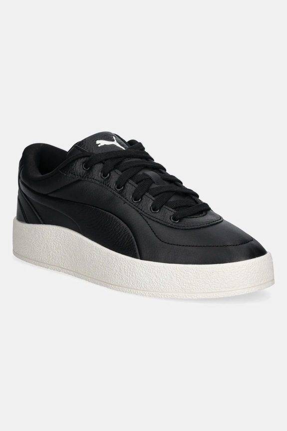 Kožené tenisky Puma CA Luxe plochá čierna 400828
