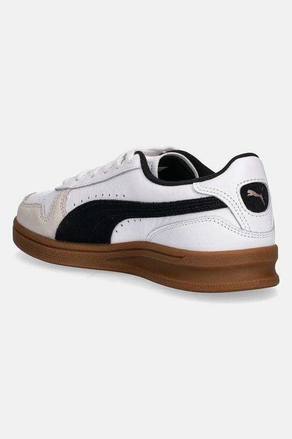 Obuv Kožené tenisky Puma Indoor 401360 biela