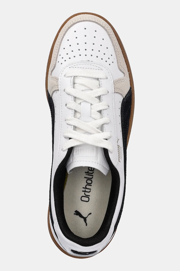 Kožené tenisky Puma Indoor biela 401360