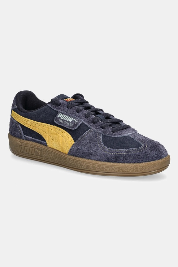 Semišové tenisky Puma Palermo plochá fialová 401366