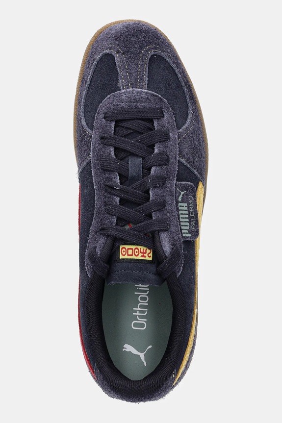 Semišové tenisky Puma Palermo fialová 401366