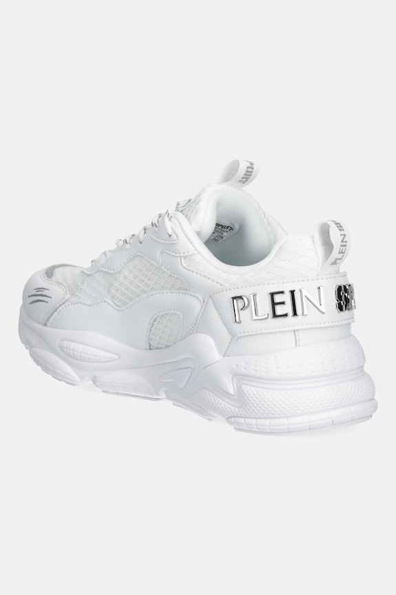 Scarpe PLEIN SPORT sneakers Track-King USC0800.STE003N.01 bianco