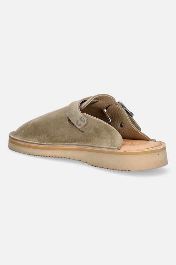 Obuv Fracap Mules mules kožené S100 béžová