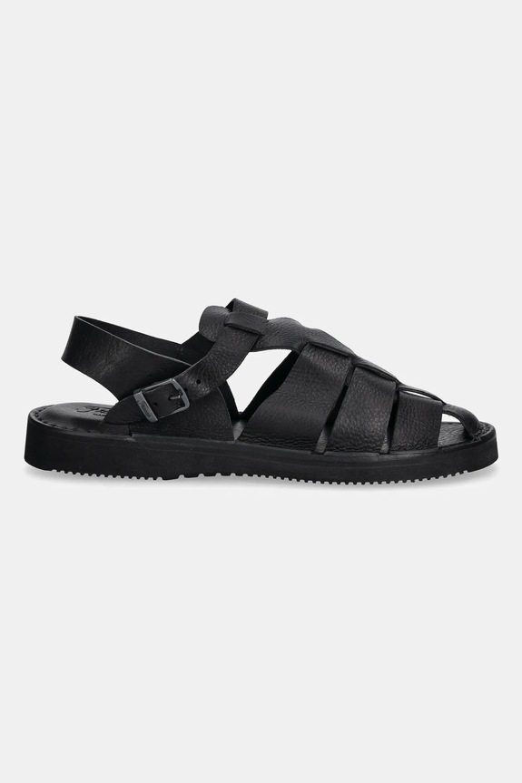 Кожаные сандалии Fracap Sandals D034 чёрный SS25