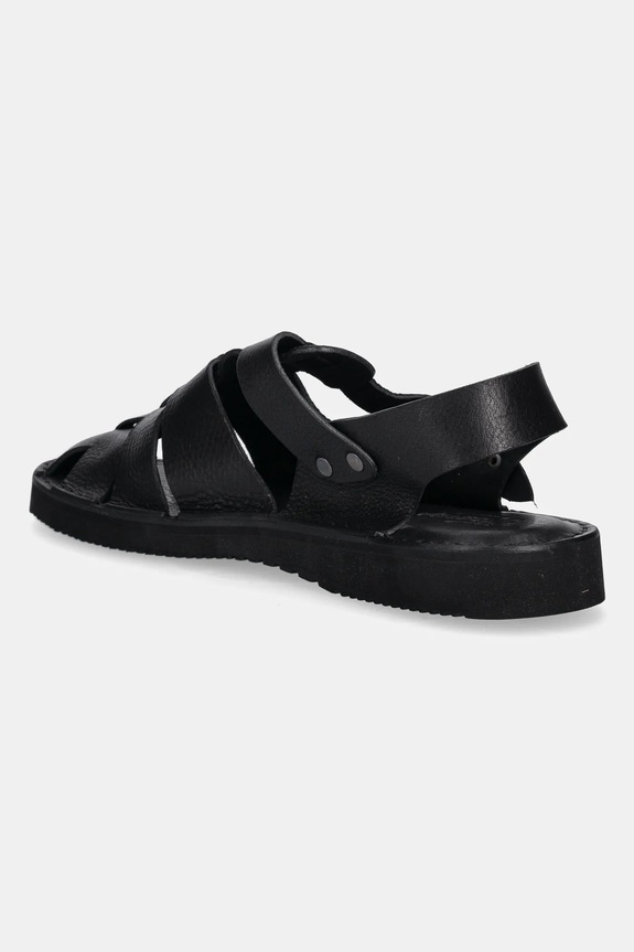 Обувь Кожаные сандалии Fracap Sandals D034 чёрный