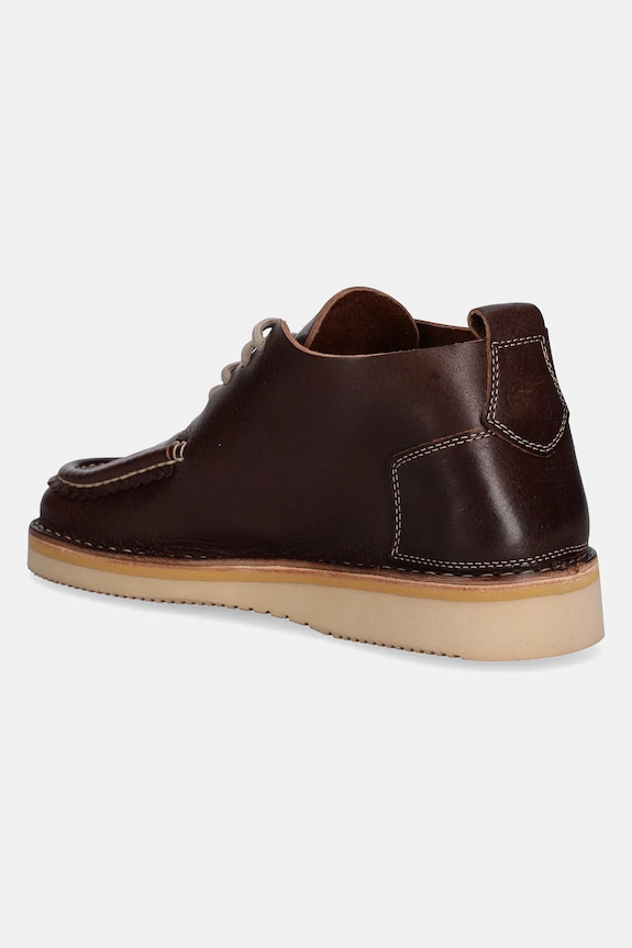Scarpe Fracap scarpe in pelle Shoes H146 marrone