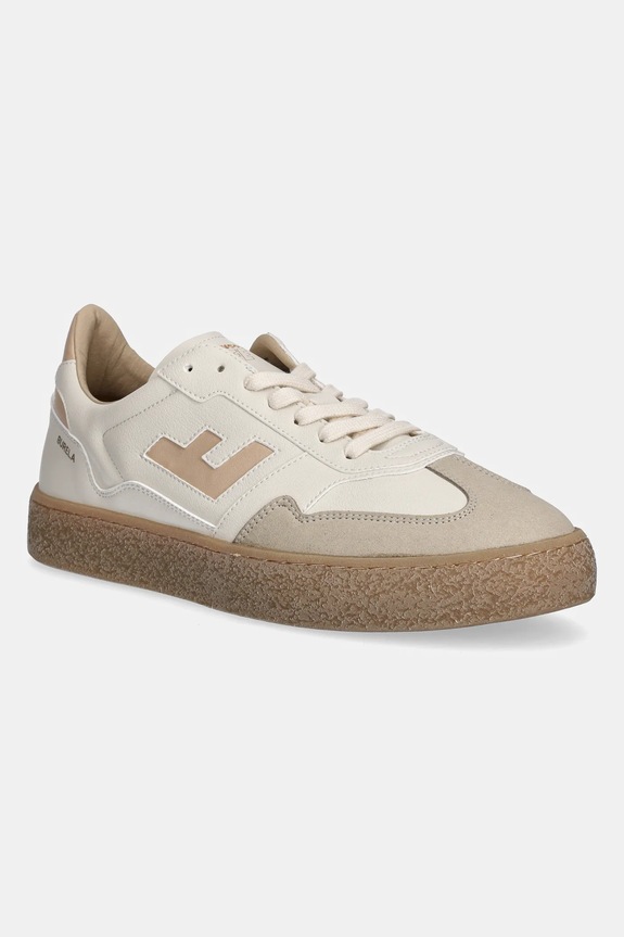 Flamingos sneakersy Burela Bold imitacja zamszu beżowy BBSHE