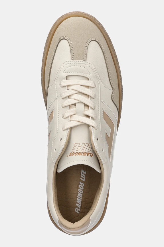 Flamingos sneakersy Burela Bold beżowy BBSHE