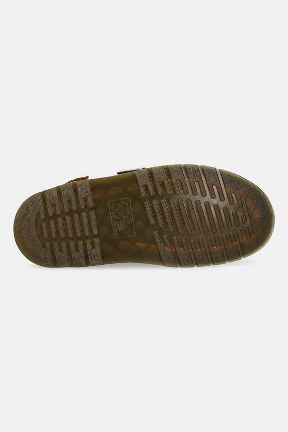 Sandale od nubuk kože Dr. Martens Jorge II Mule DM31568200 bež