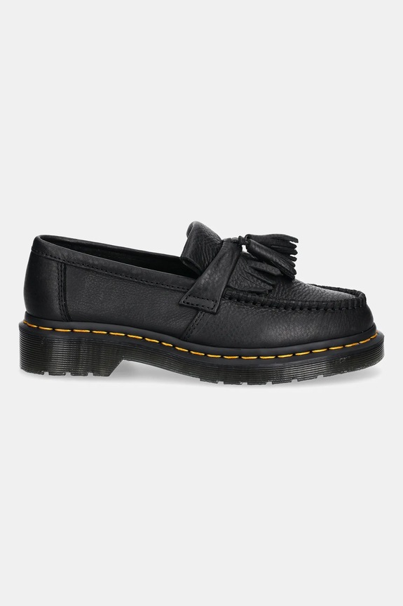 Dr. Martens mocassini in pelle Adrian YS Tassel Loafer DM31997001 nero SS25