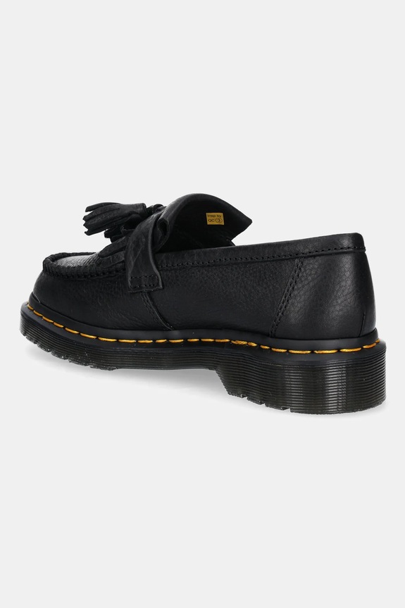 Scarpe Dr. Martens mocassini in pelle Adrian YS Tassel Loafer DM31997001 nero
