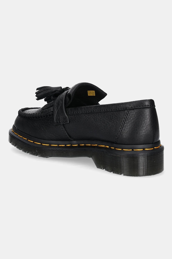 Scarpe Dr. Martens mocassini in pelle Adrian YS Tassel Loafer DM31997001 nero