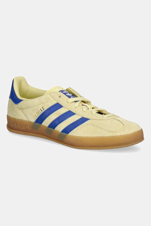Tenisky adidas Originals Gazelle Indoor semišová koža žltá JH5406