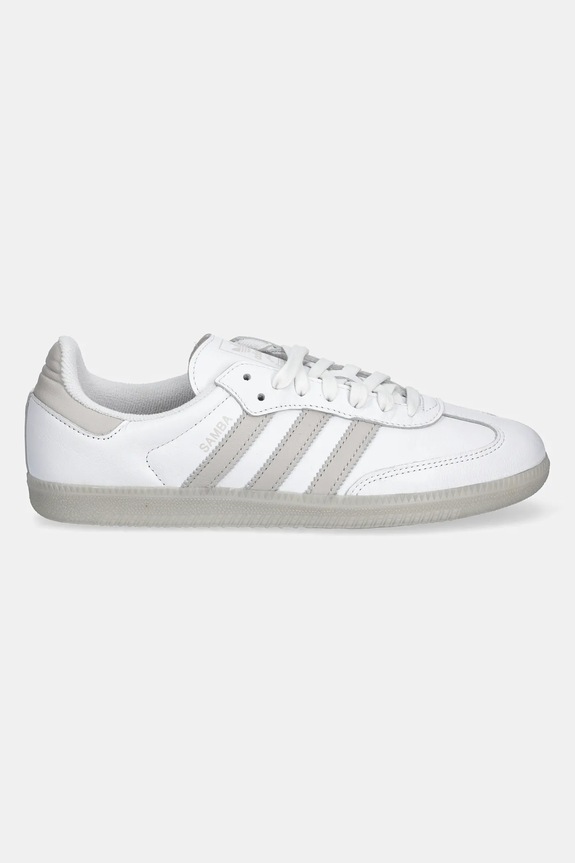 Kožené tenisky adidas Originals Samba OG JI3206 biela SS25