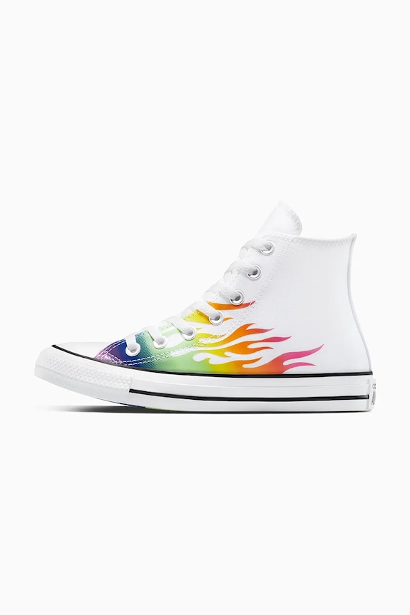 Converse scarpe da ginnastica Chuck Taylor All Star Pride A15780C bianco