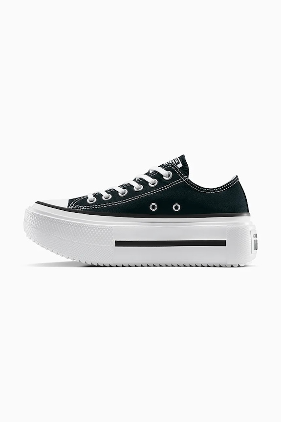 Shoes Converse plimsolls Chuck Taylor All Star Lift Double Stack A15490C black