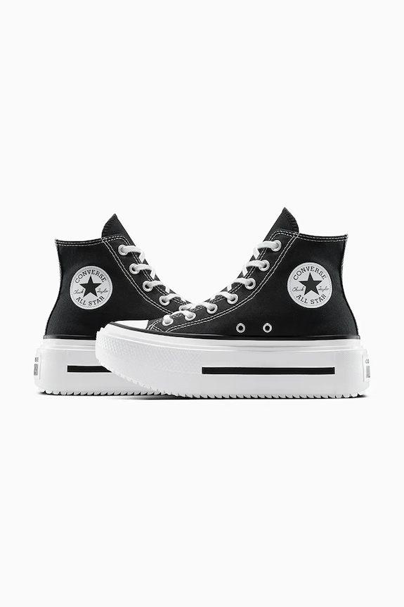 Converse trainers Chuck Taylor All Star Lift Double Stack black A12975C