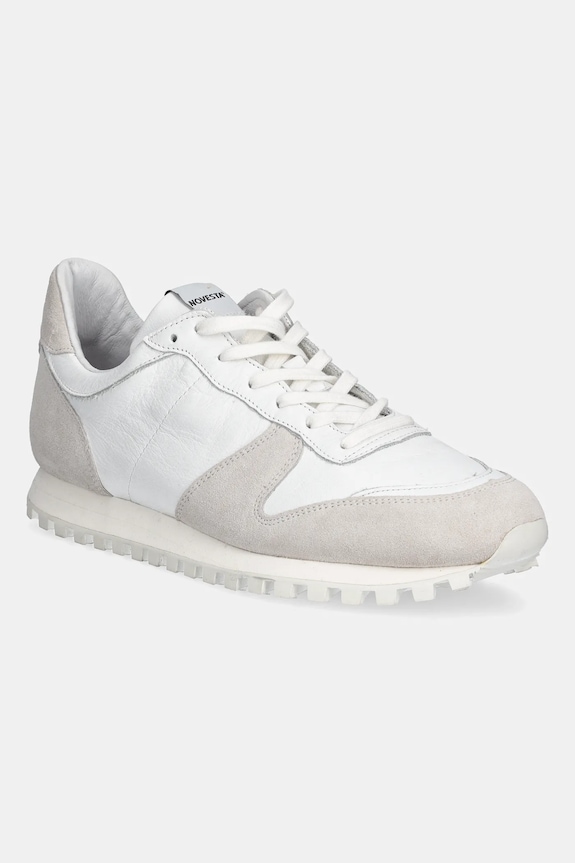 Novesta sneakersy skórzane Marathon Leather skóra zamszowa biały N879003.00101Y110