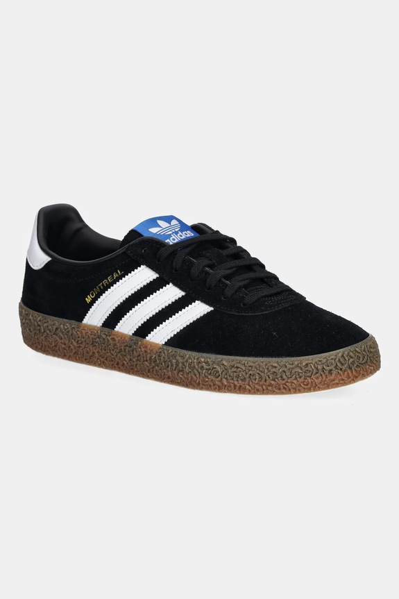 adidas Originals suede sneakers Montreal RM low black JQ1688