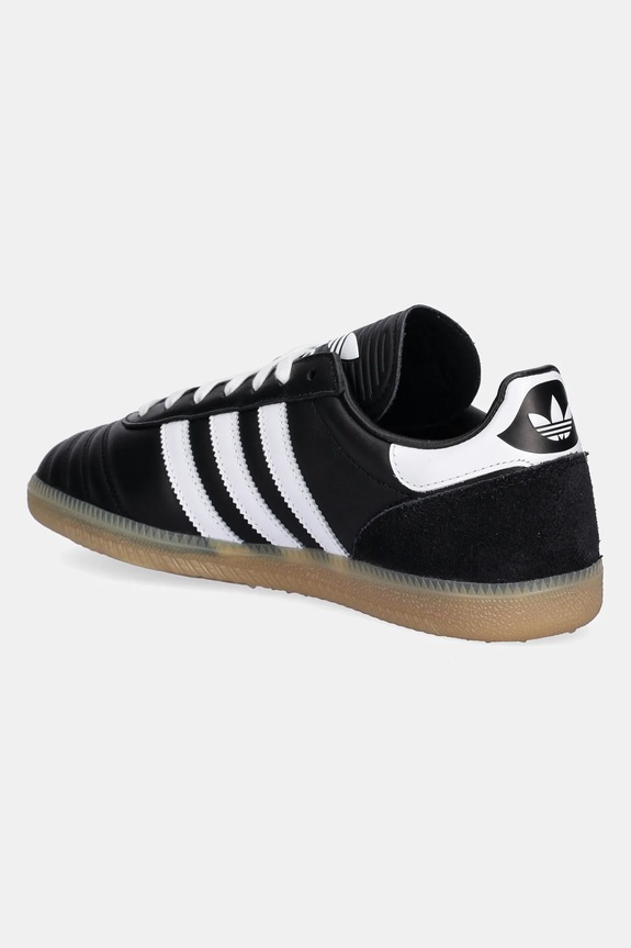 Obuv Kožené tenisky adidas Originals Samba JP JQ9056 čierna
