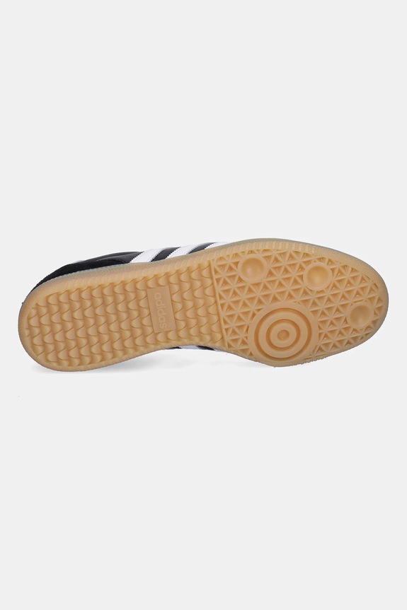 Kožne tenisice adidas Originals Samba JP JQ9056 crna