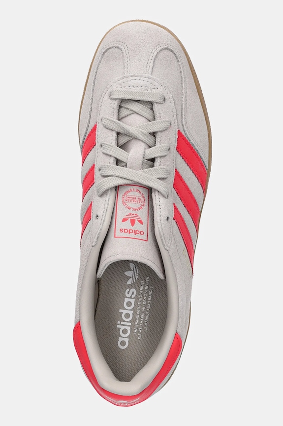 Tenisice adidas Originals Gazelle Indoor siva JR3840
