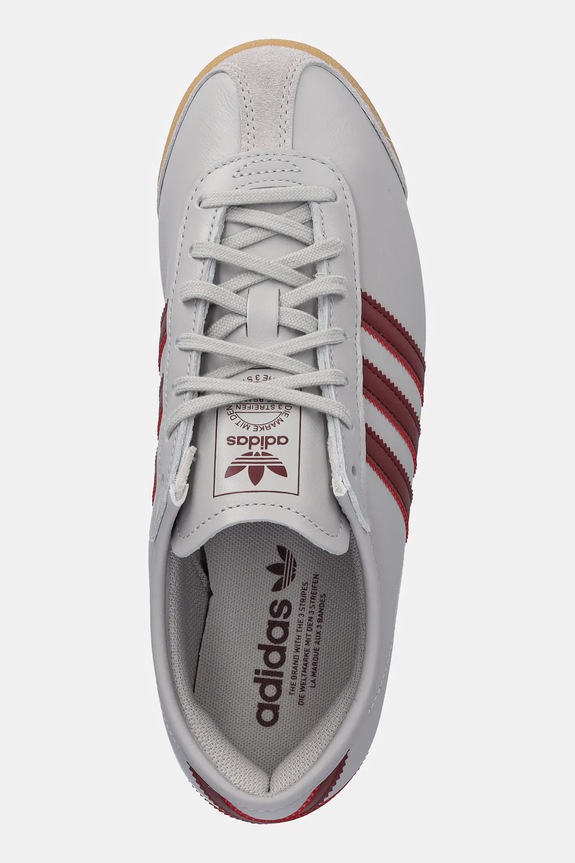 Kožne tenisice adidas Originals Italia 70S siva JR3860