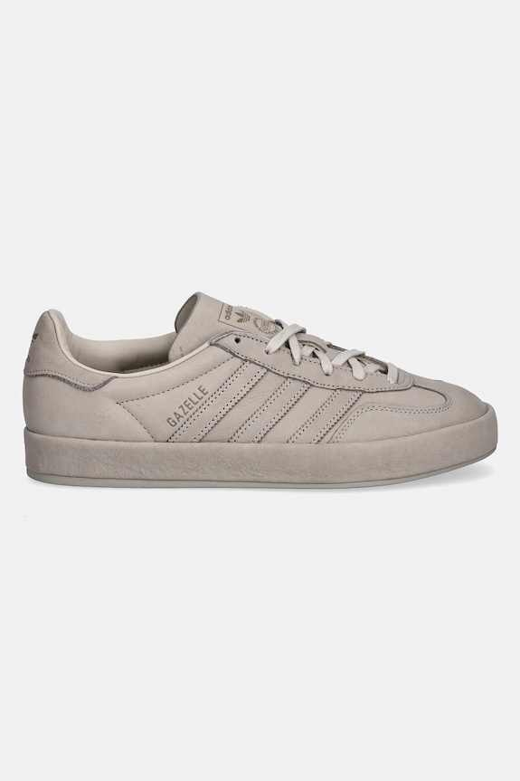 Kožne tenisice adidas Originals Gazelle Indoor Lux JR8833 siva AW25