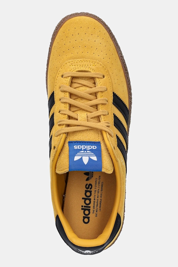 Semišové tenisky adidas Originals Montreal RM žltá JS1332