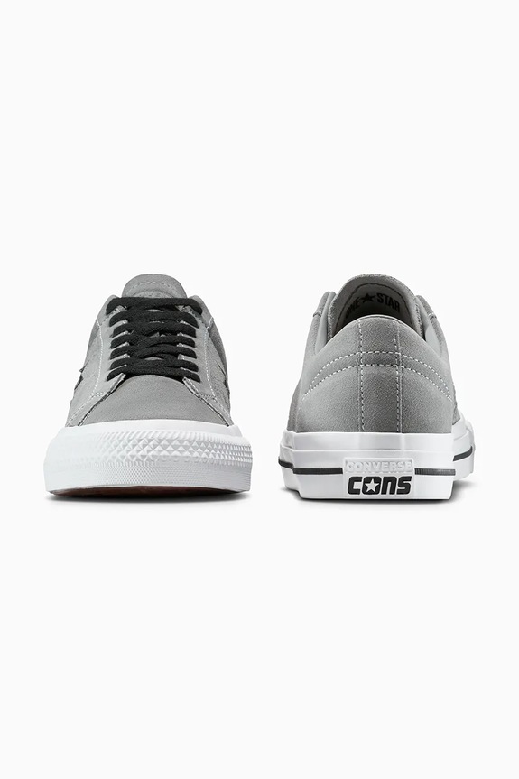 Shoes Converse suede trainers One Star Pro A11923C gray