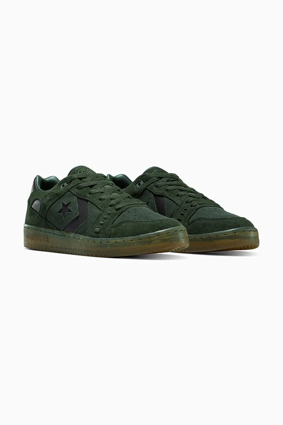 Tenisice od brušene kože Converse Cons As-1 Pro Suede Gum Sole A11921C zelena SS25