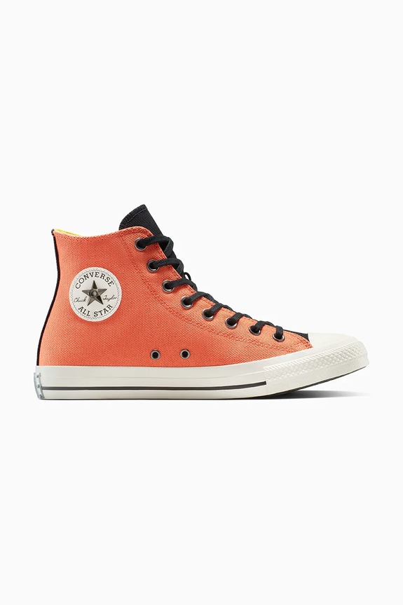 Πάνινα παπούτσια Converse Converse x Naruto Chuck Taylor All Star φλατ πορτοκαλί A14836C