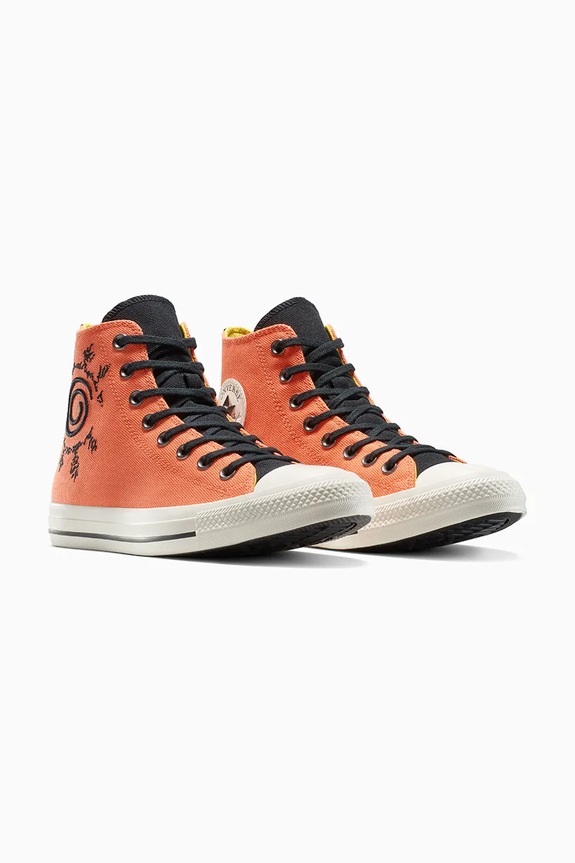 Πάνινα παπούτσια Converse Converse x Naruto Chuck Taylor All Star A14836C πορτοκαλί SS26